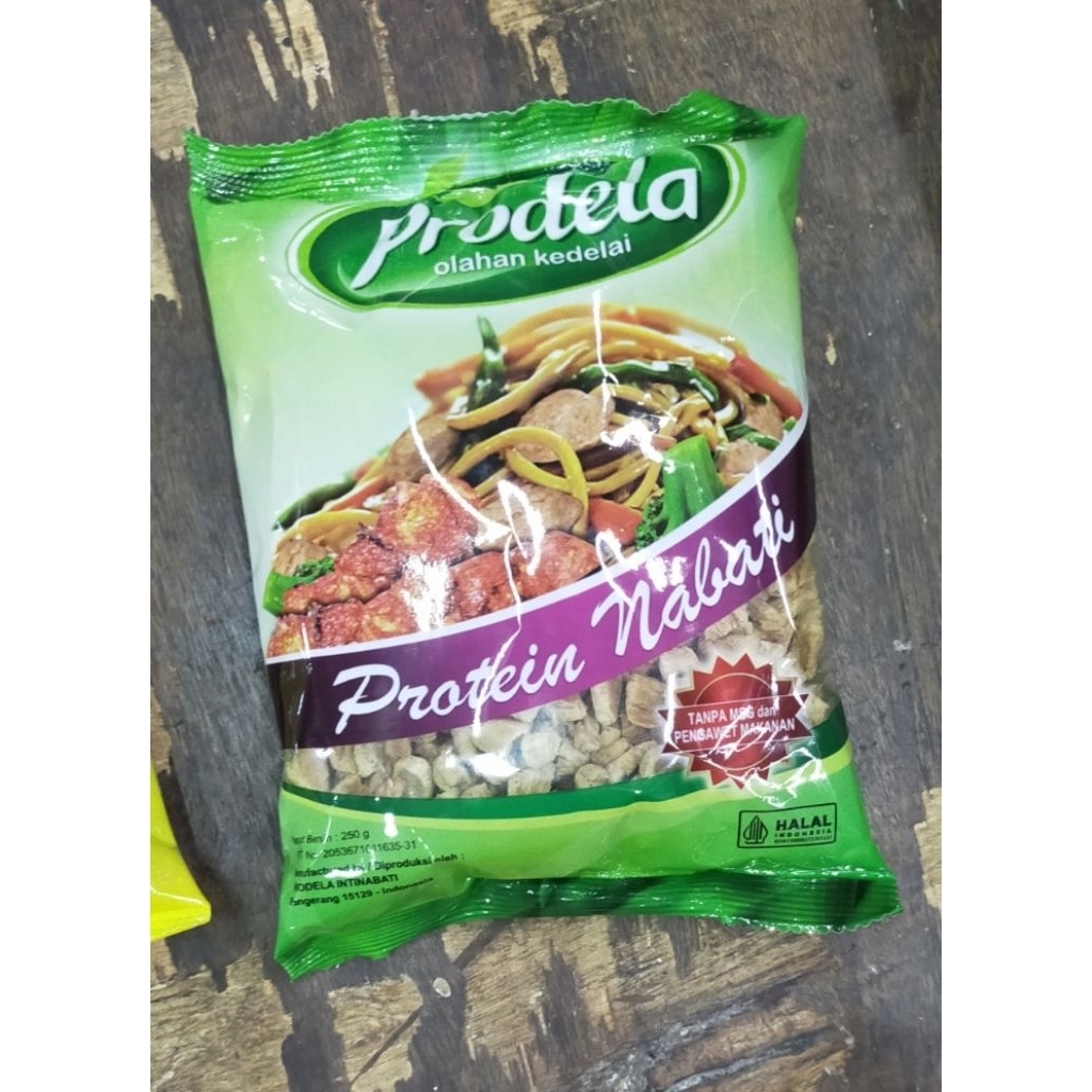 Prodela protein nabati [ 1 karton ] 24bks x 250g special mie ayam best price