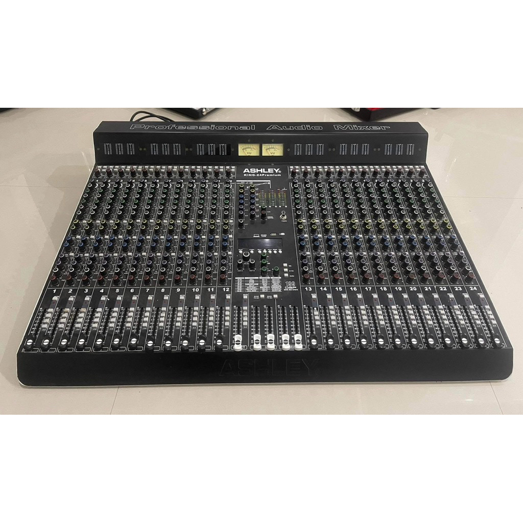 MIXER ASHLEY KING 24 PREMIUM 24 CHANNEL BEKAS MIXER ASHLEY