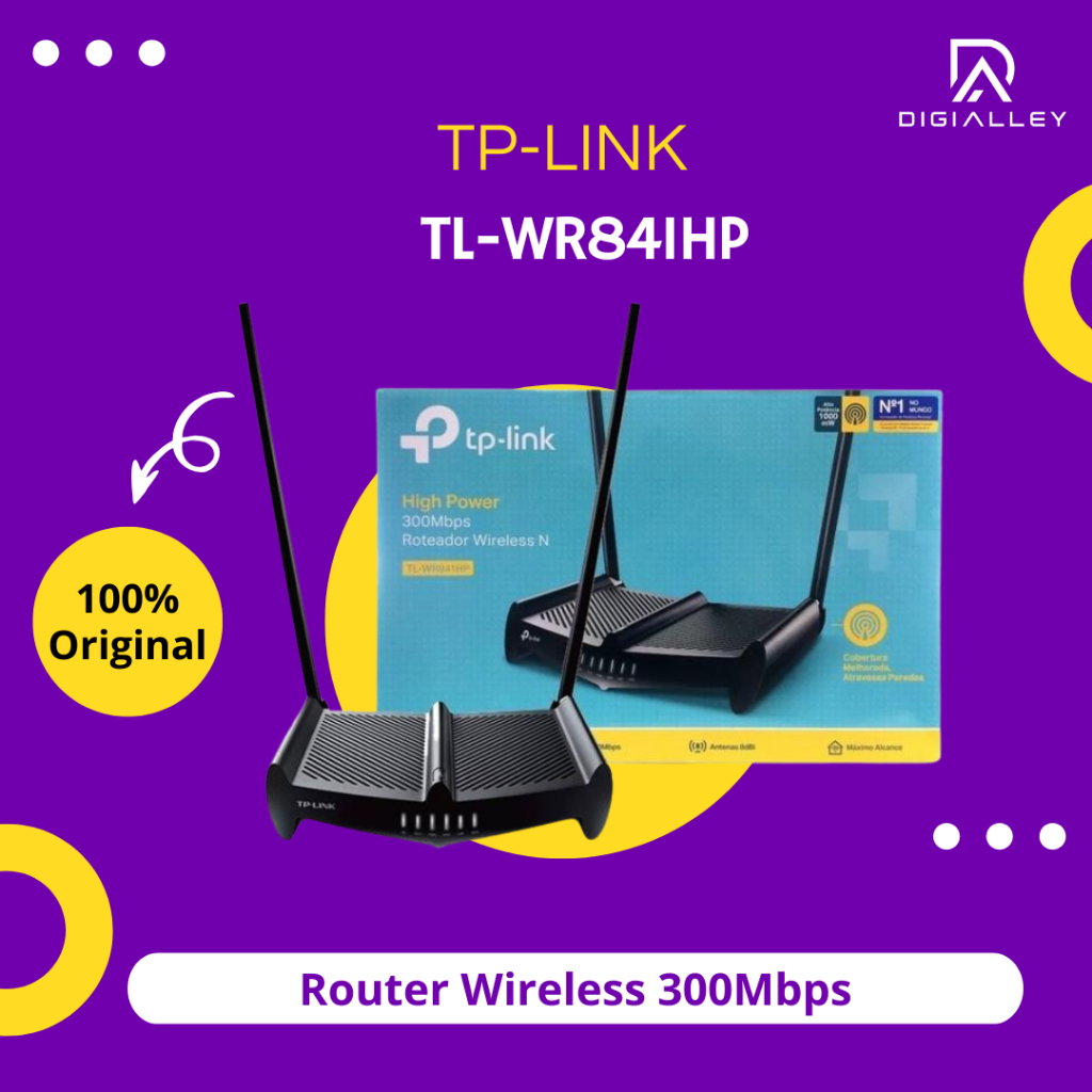 Router Wireless TP-Link TL-WR841HP 300Mbps TLWR841HP Router