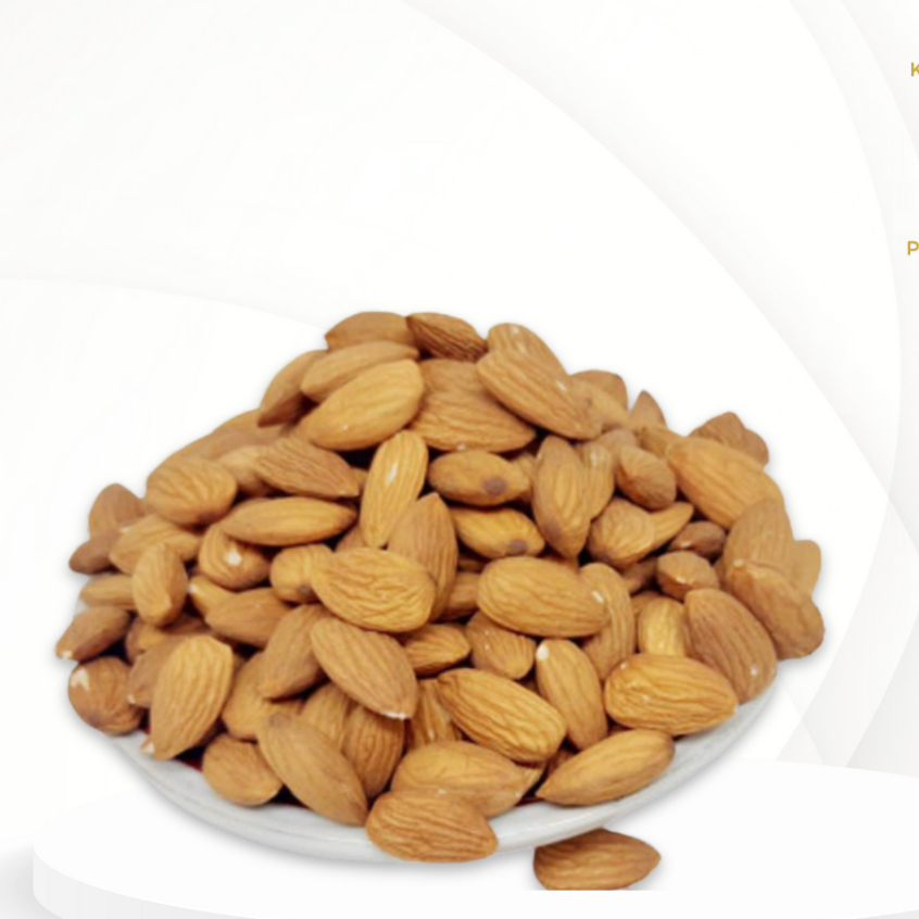 Kacang Almond Kupas Mentah 500gr/Kacang Almond sehat/Kacang Almond Kupas 500gr Shabani kurma