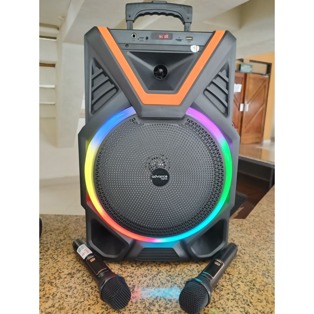 Advance Speaker Bluetooth Portable 12 Inch - Speaker+2MIC