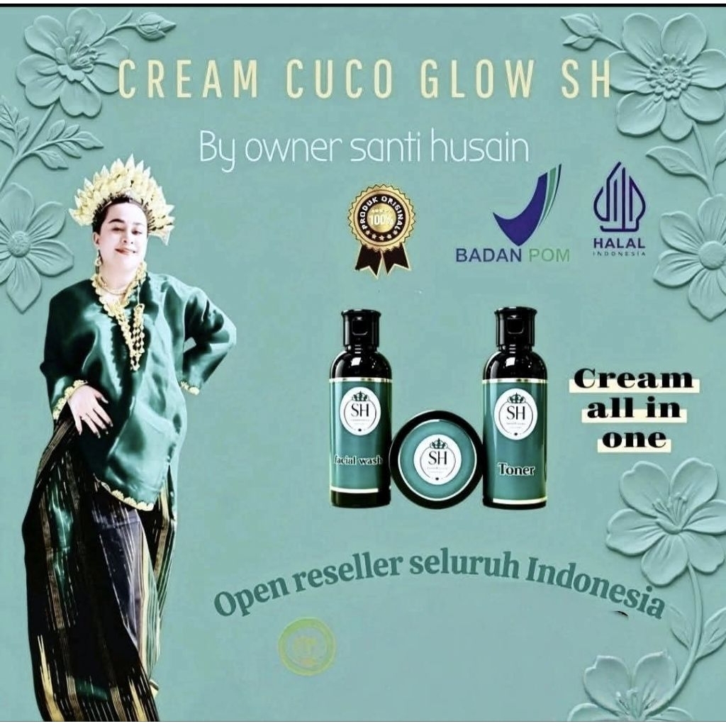 6 paket krim cuco glow by owner SH