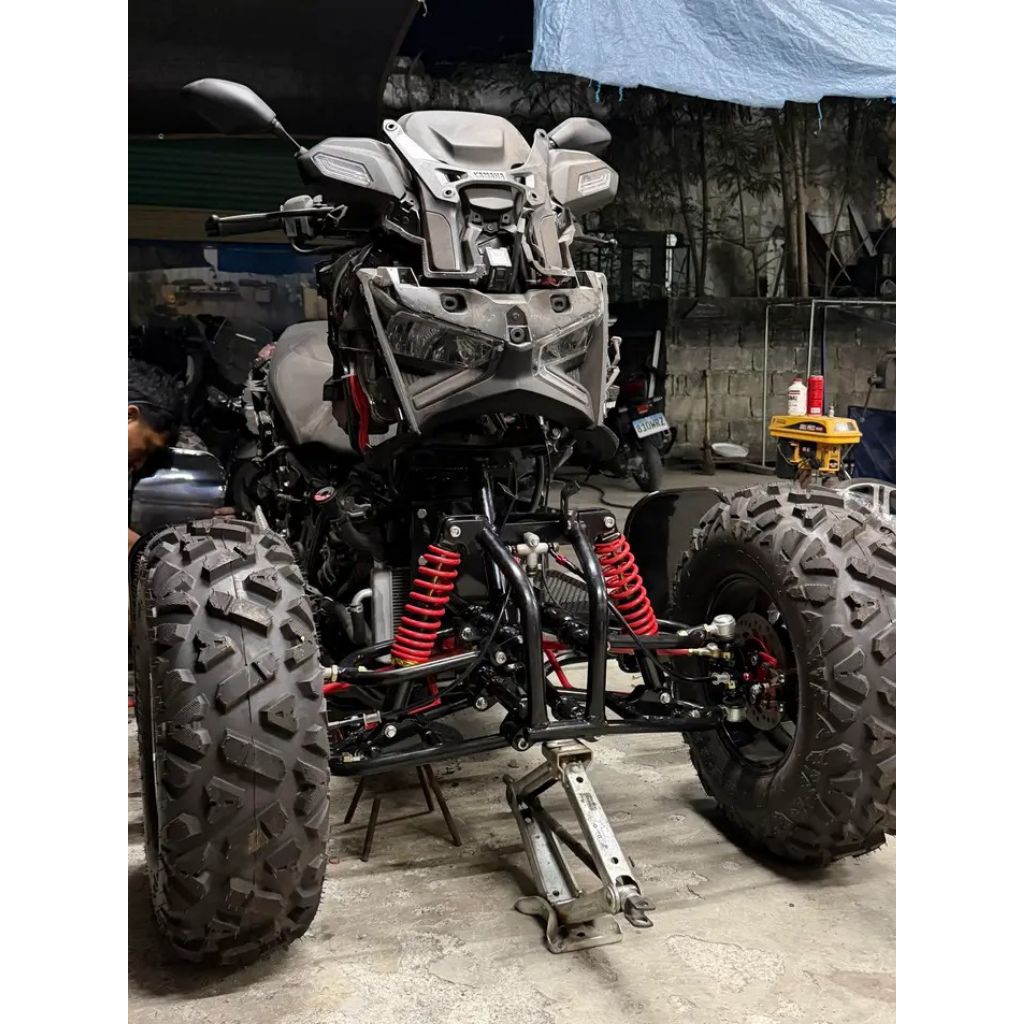 suspensi atv depan set untuk modif sepeda motor tidak termasuk roda
