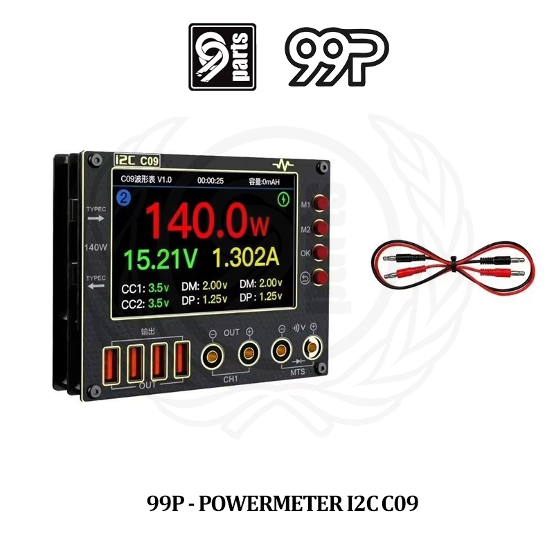99P - Powermeter I2C C09 / I2C C09 Mini Powermeter / Alat Ukur Daya I2C C09