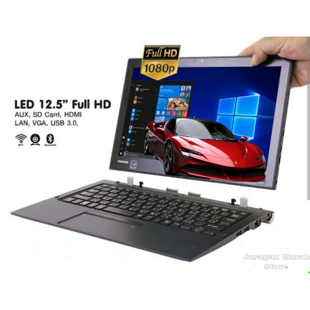 Laptop Toshiba 2in1 Touch GEN6 4/128 Slim Backlight