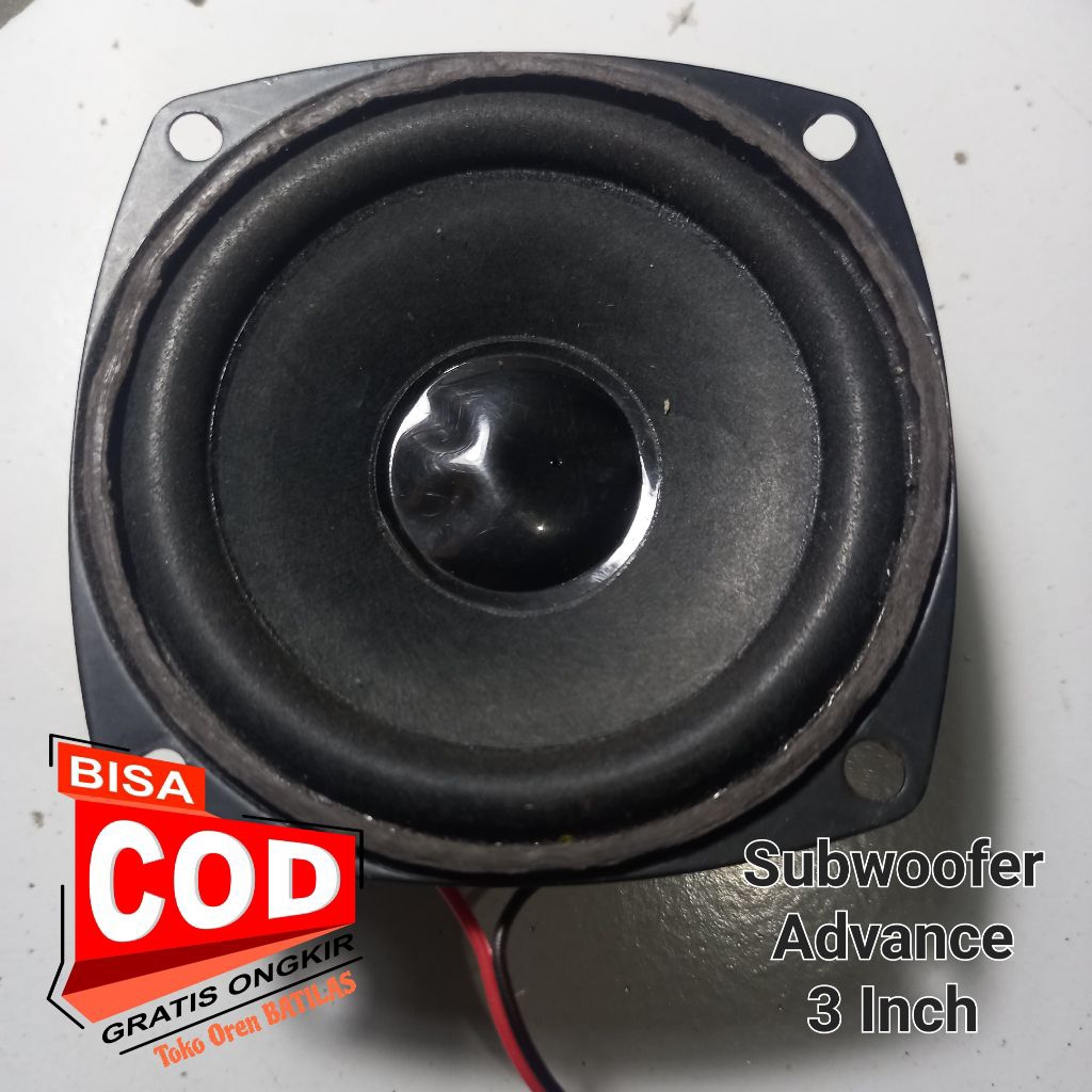 Speaker subwoofer 3 inch copotan original advance