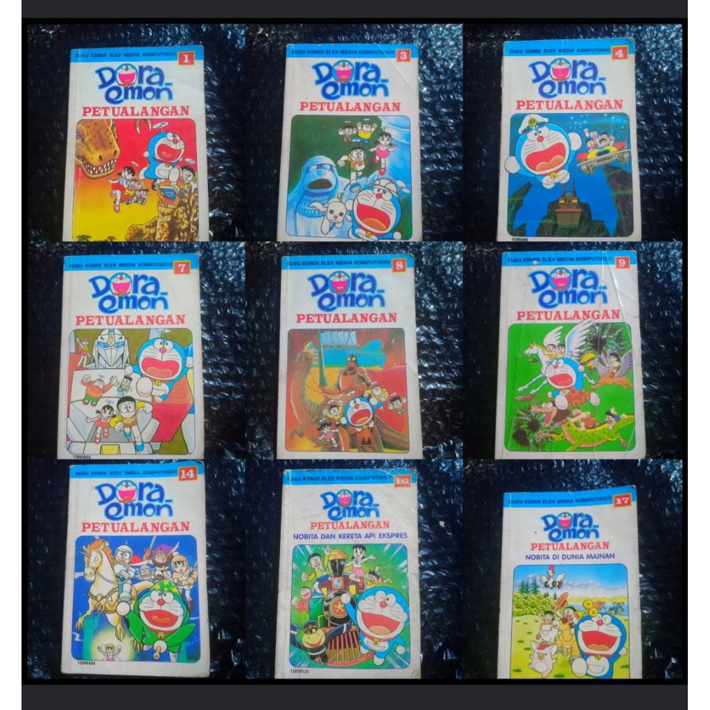 Komik Doraemon Petualangan / Sepaket 9 Komik (Jilid 4 Ada Sedikit Sobek)