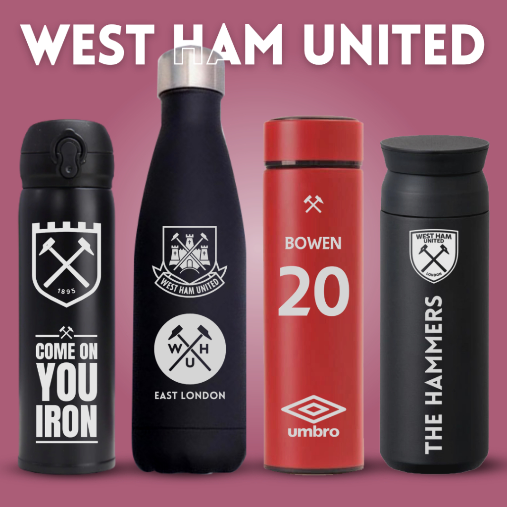 WEST HAM UNITED - TUMBLER CUSTOM LASER GRAFIR WEST HAM UNITED