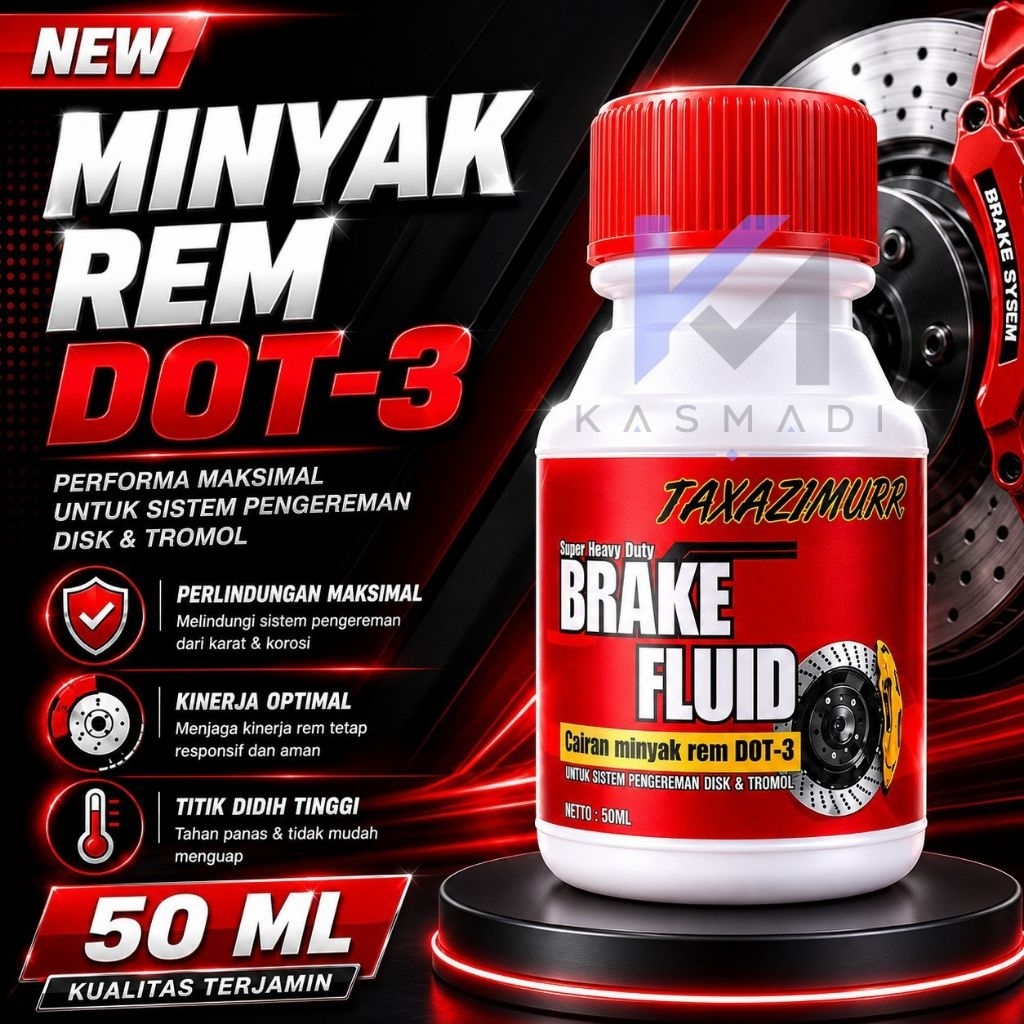 Minyak Rem Motor DOT 3
