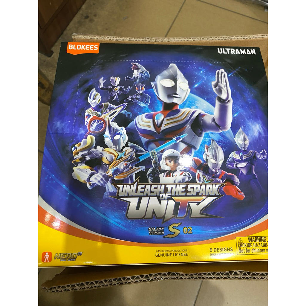 Prelove mainan blokees robot figure kayou ultraman naruto dll