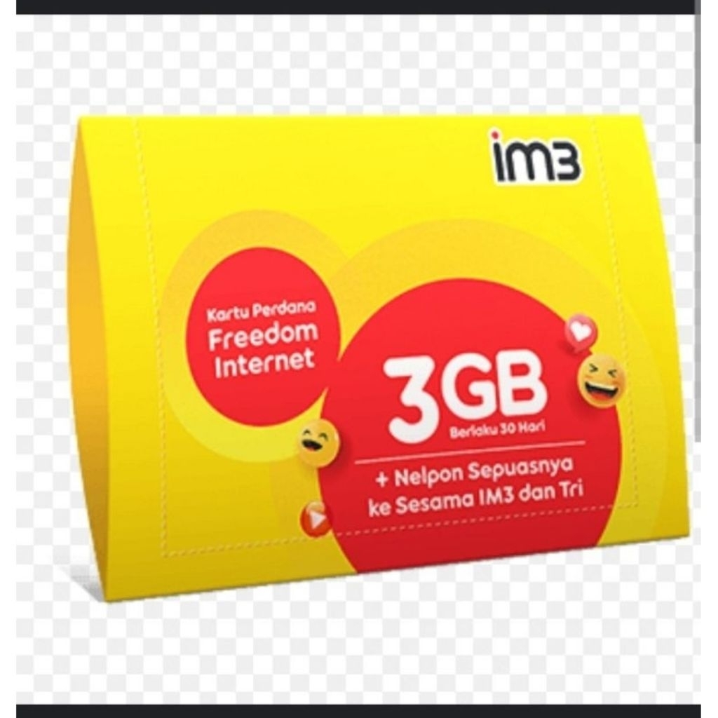 kartu perdana Im3 kuota 3 GB langsung mantap