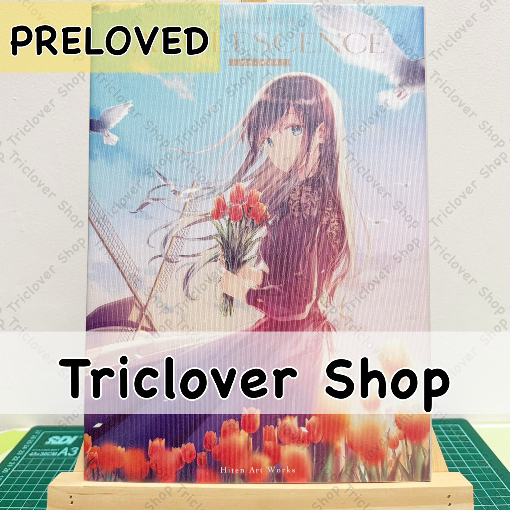 [READY] PRELOVED Artbook Hiten Adolescence Official Buku Gambar Ilustrasi