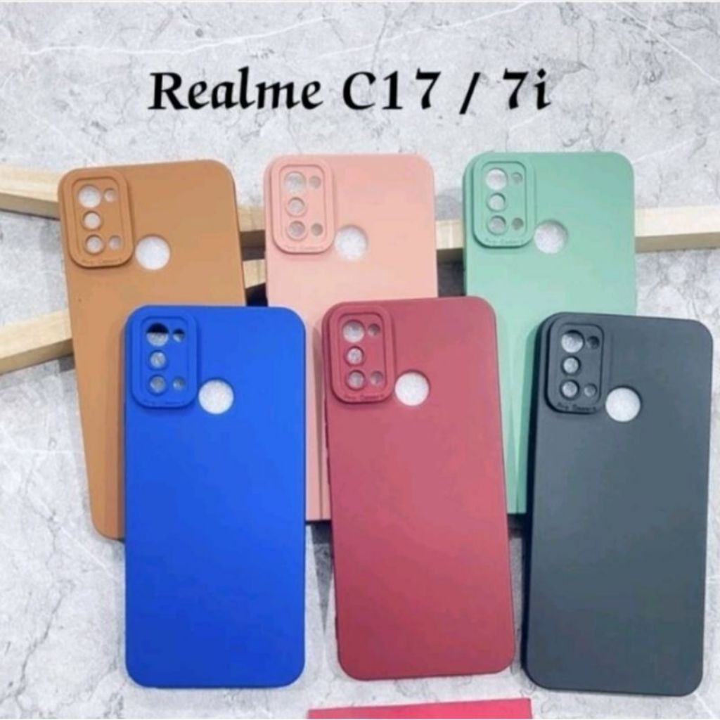 Case Pro Camera Realme C17 / Case Bening Realme C17. Desain Fleksibel, 100% Baru.