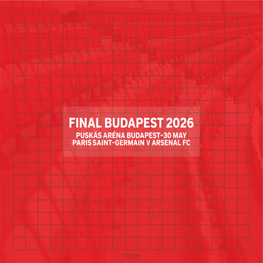 Patch Champions League FINAL BUDAPEST 2026 Arsenal FC