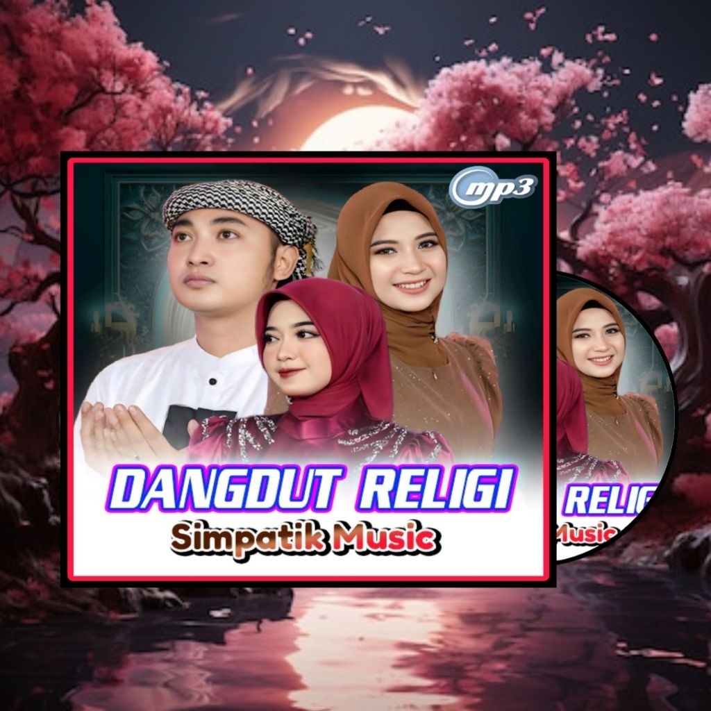 KASET CD MP3 LAGU SHOLAWAT RELIGI - KASET MP3 LAGU DANGDUT RELIGI SIMPATIK MUSIK TERBARU - KASET CD 
