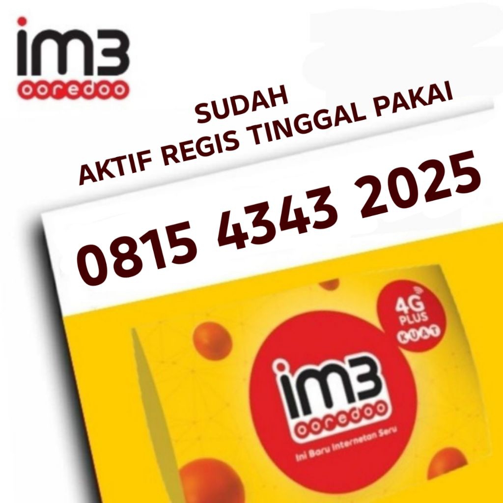 Nomor Cantiki Indosat Ooredoo 4g 5g