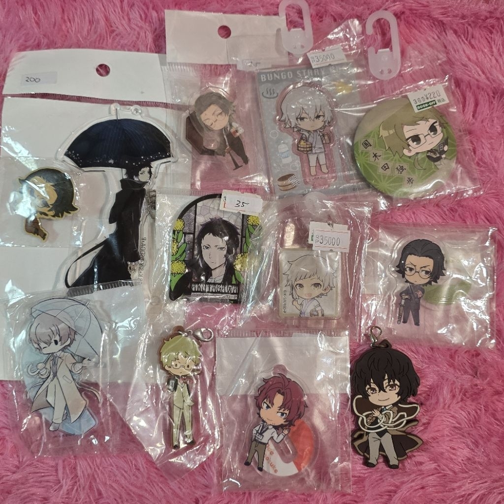 [UPDATE] dazai Atsushi akutagawa bsd bungo stray dogs keychain gantungan kunci akrilik acrylic stand