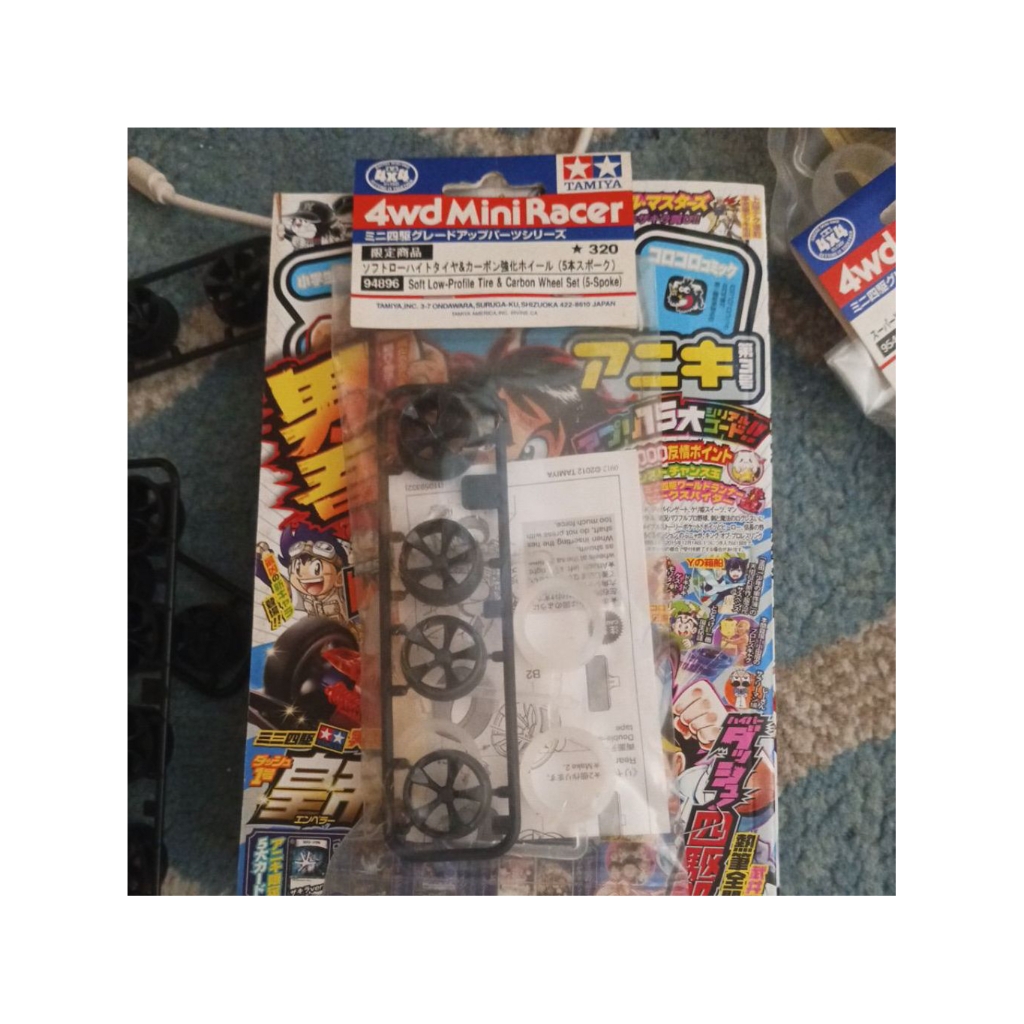 TAMIYA VELG BAN AZENTE ORIGINAL #HARUS SAMA DENGAN KIT AZENTE DAN ORI