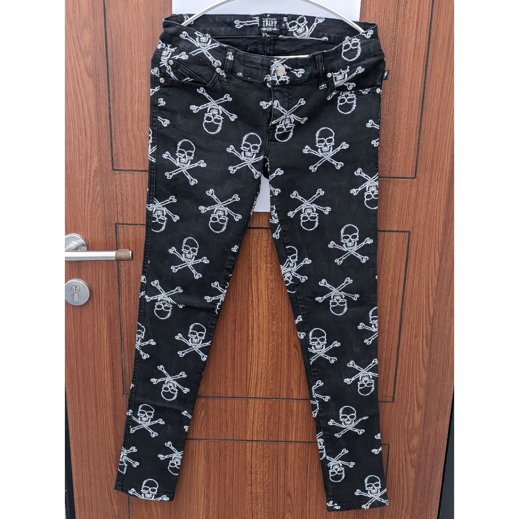 Celana Jeans Skull Tripp NYC