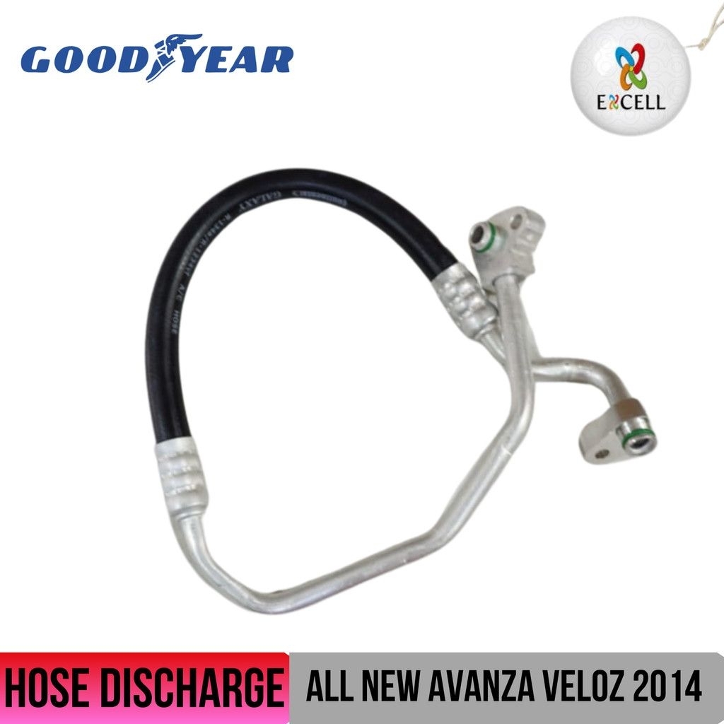 Hose Discharge Selang Pipa Ac Mobil Toyota All New Avanza Veloz  xenia terios rush 2012 - 2015