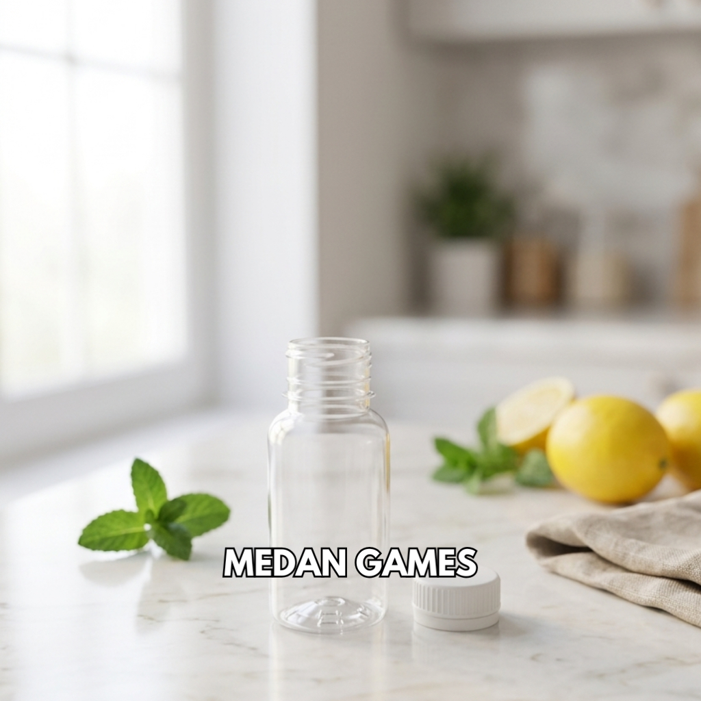 Botol Plastik Kfe 125 ml isi 171 pcs per Bal Tutup Segel Putih Mungil, Higienis & Serbaguna