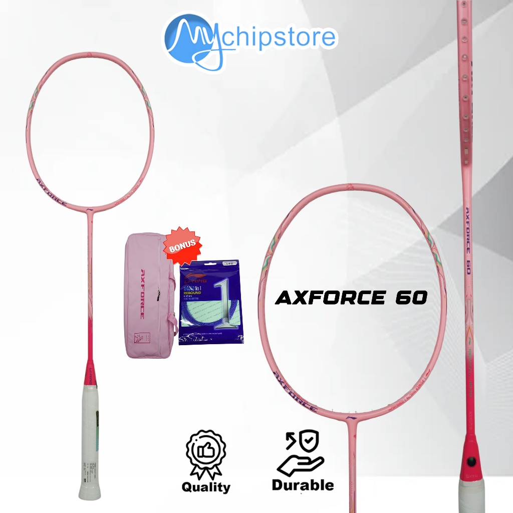 Raket LINING AXFORCE 60 5U Raket Bulutangkis Badminton Original