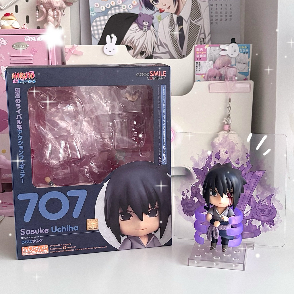 [Ready] Wts Nendoroid Uchiha Sasuke Official | Preloved Naruto Shippuden Nendoroid