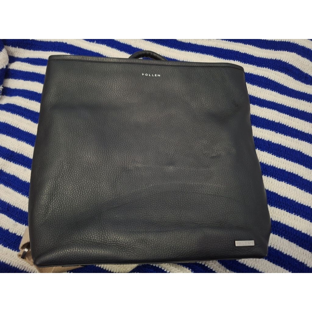 Tas Ransel Backpack Kulit Asli POLLEN - preloved