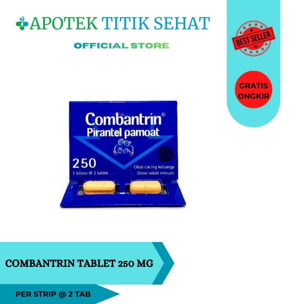 Combantrin Tablet 250 MG @ 2 Tablet