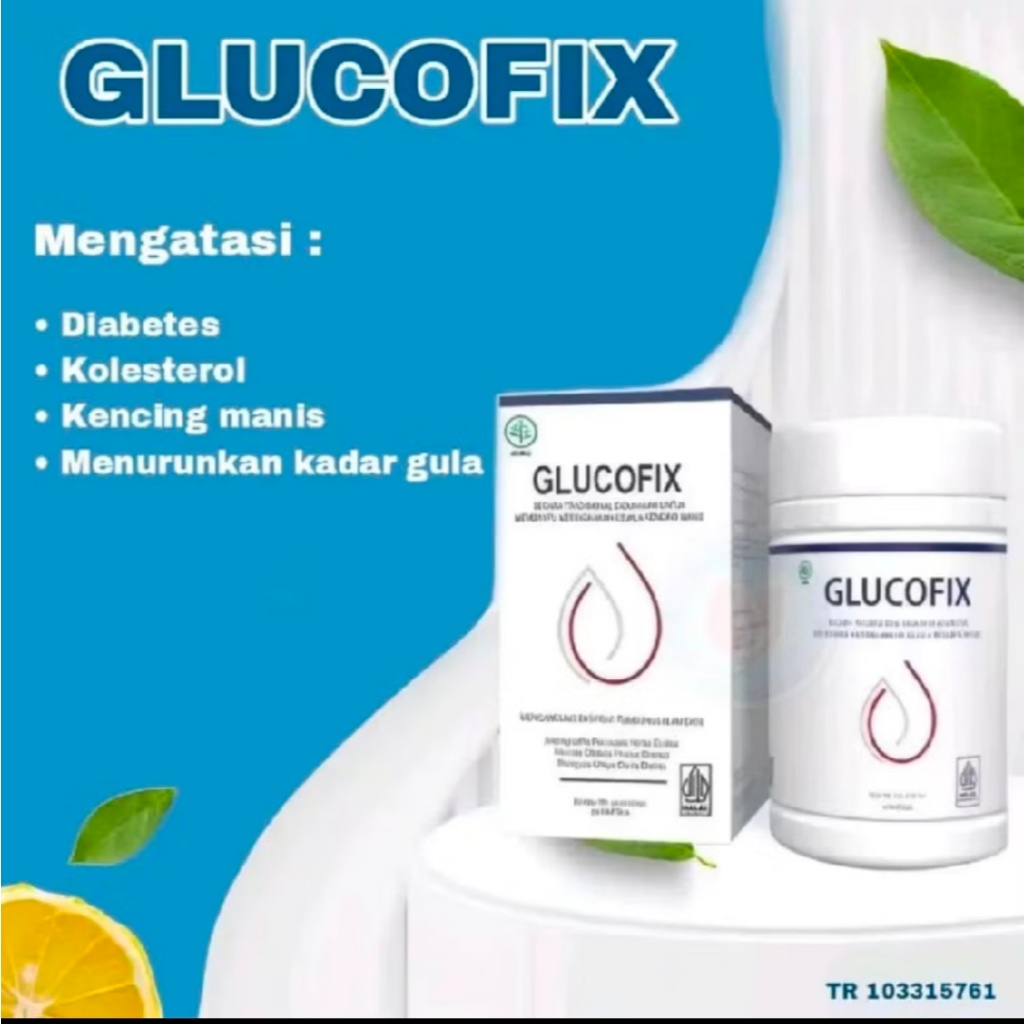 PROHEALTH.IDN G.l.u.c.o.f.i.x Herbal Diabetes Original BPOM – Bantu Jaga Gula Darah | 20 Kapsul