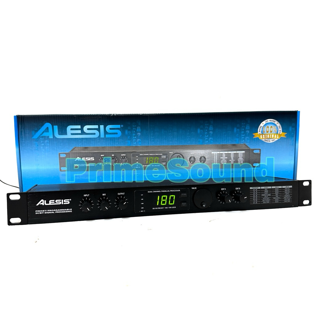 Effect Vokal Alesis Microverb 4 Original Made in USA Kuping Besi Alesis Microverb4 Bagus Murah ( Bis