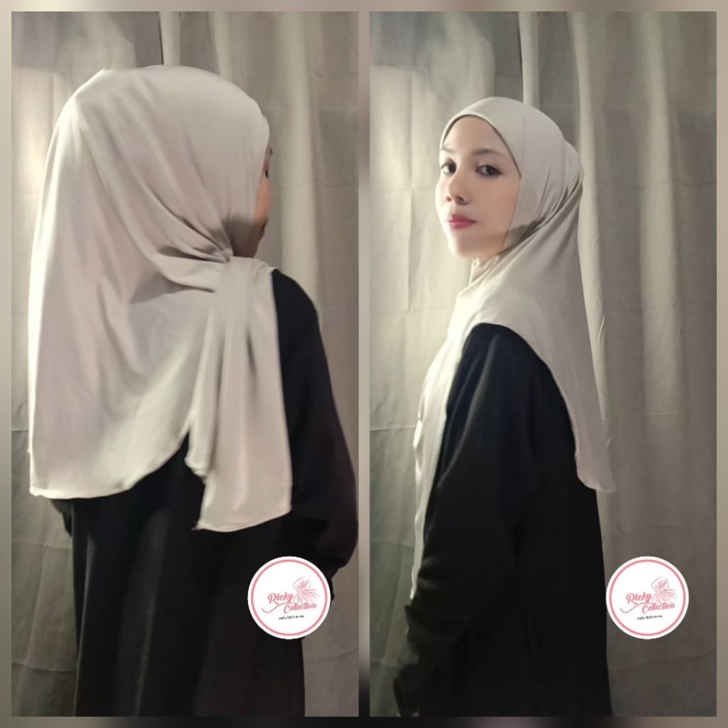 Pashmina Oval Jersey Inner / Pashmina Jersey Oval Inner / Pashmina instan