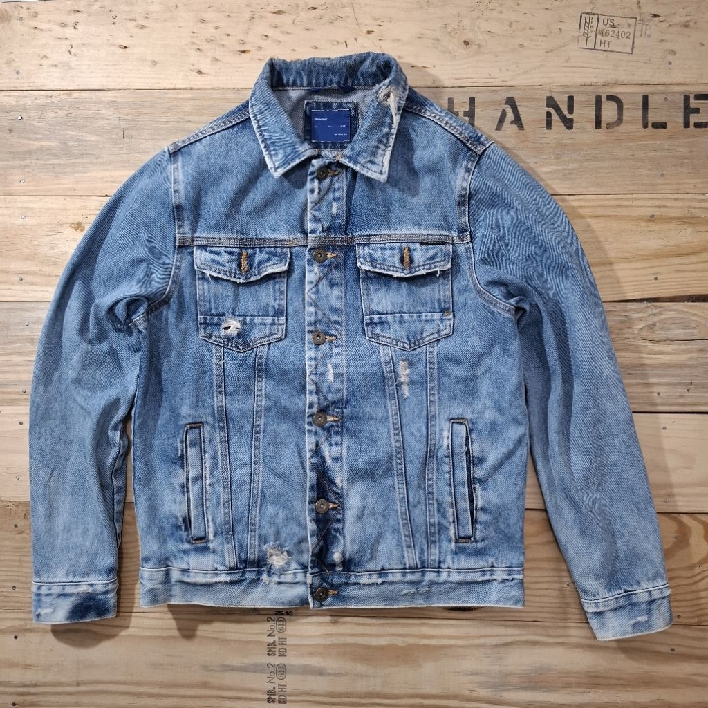 Denim Jacket Zara Man Jacket Jeans Zara
