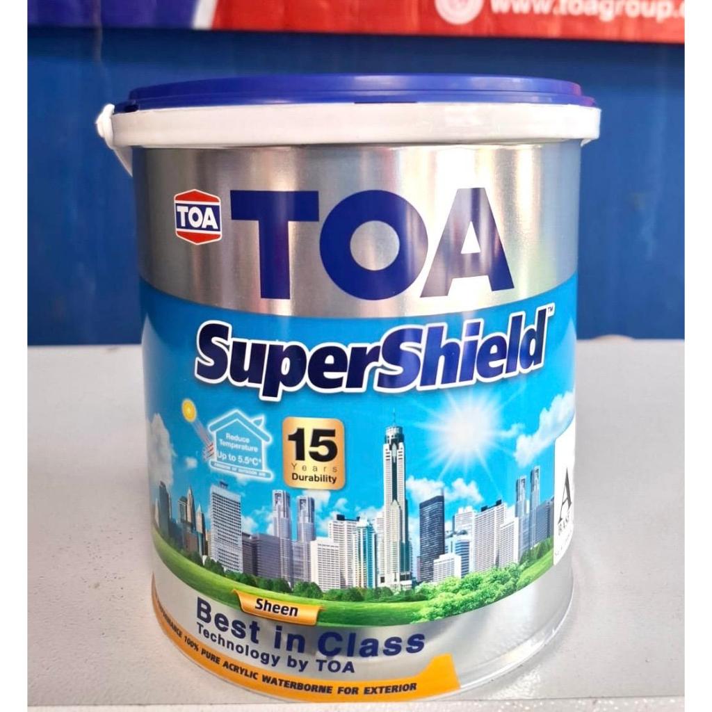 CAT TEMBOK DINDING TOA SUPERSHIELD EKSTERIOR SHEEN 2,5 Lt