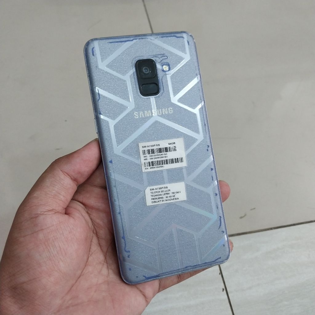 Samsung A8 plus NFC 6/64 Resmi sein
