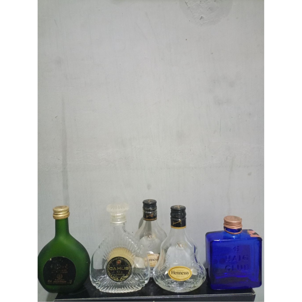 botol bekas xo satu set