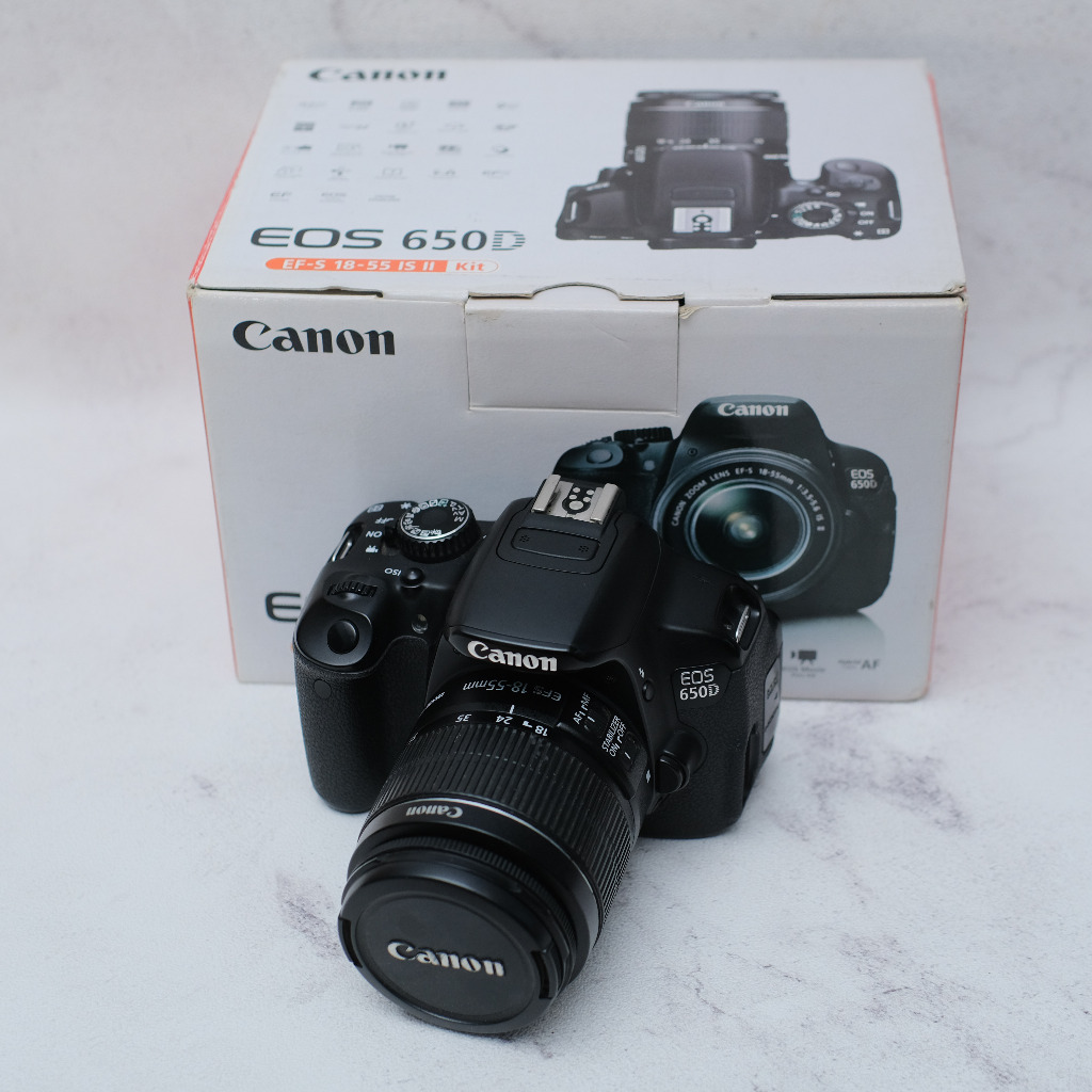Canon 650d lensa kit(Second)