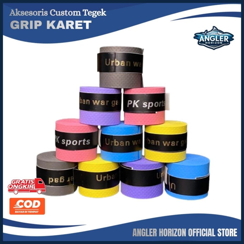 Grip Karet Gagang Joran Tegek Anti Slip Untuk Custom Tegek