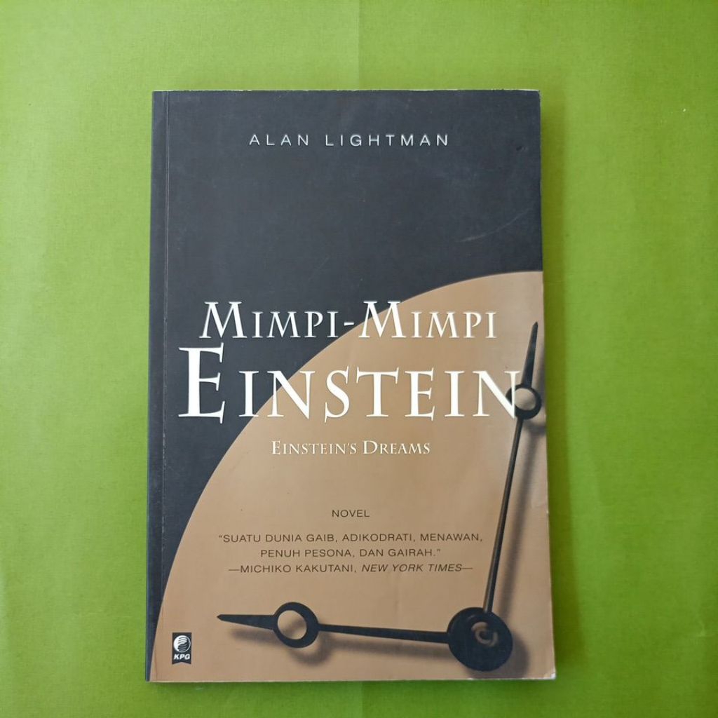 ORIGINAL BEKAS BUKU MIMPI MIMPI EINSTEIN : EINSTEIN'S DREAMS - ALAN LIGHTMAN (RM)