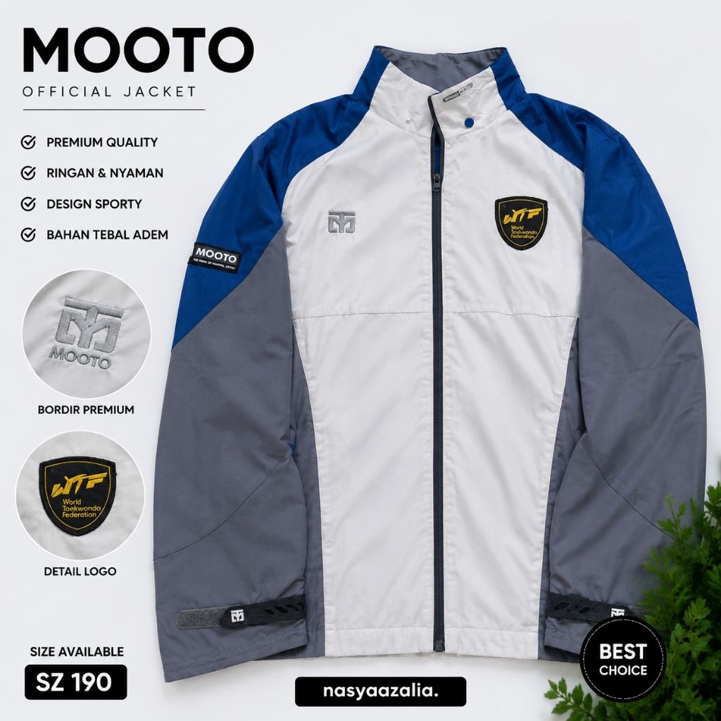 Preloved Jaket taekwondo MOOTO SZ190