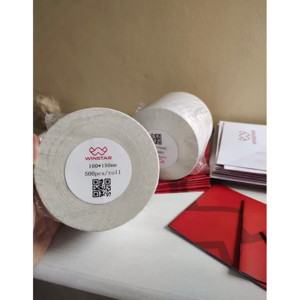 LABEL STIKER THERMAL WINSTAR 100*150