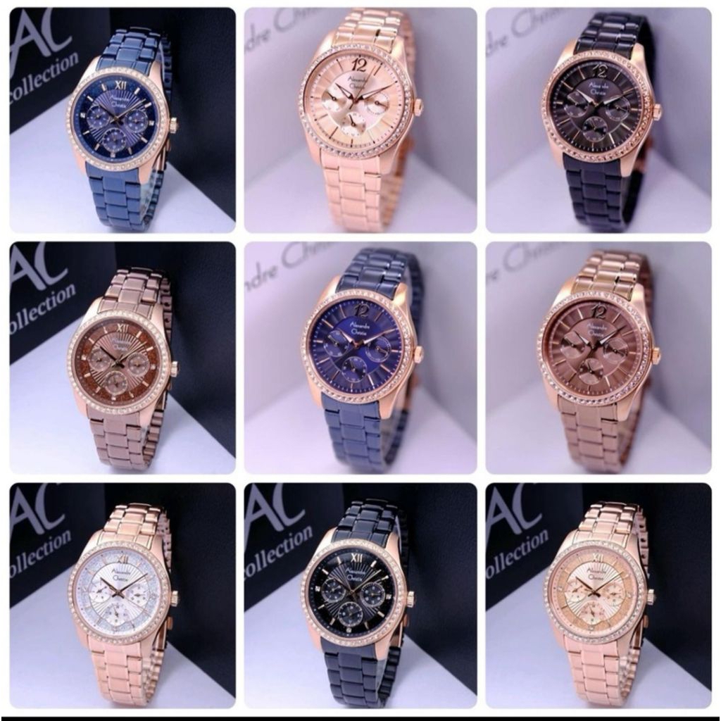 Jam Tangan Wanita Alexandre Christie 2645 AC2645 AC 2645 | Original