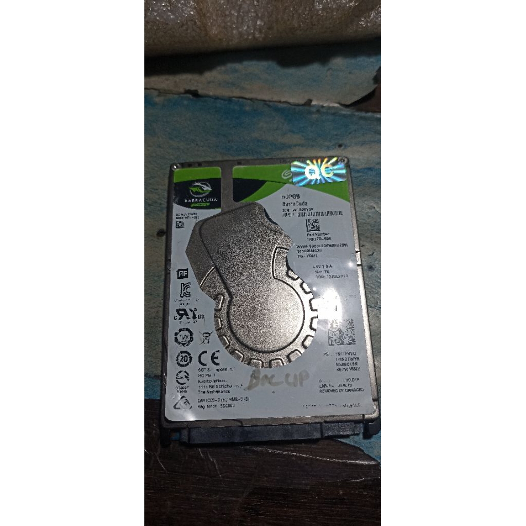 hardisk laptop 500gb seagate brcd