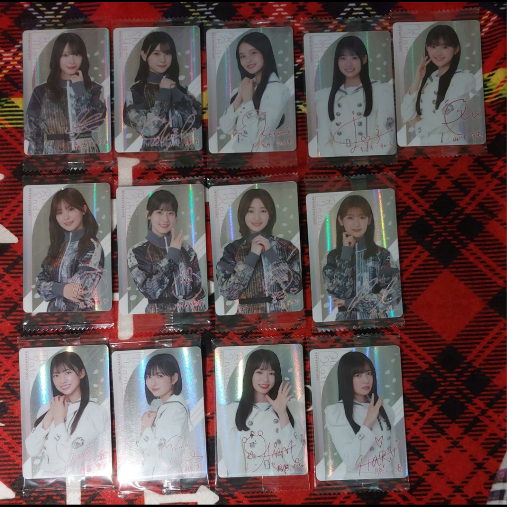 Photocard Sakurazaka46 2025 Rare