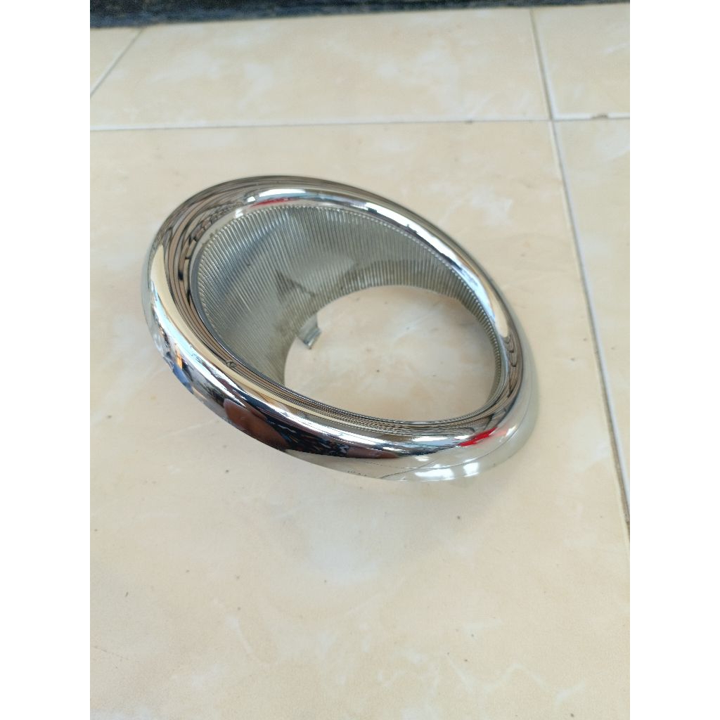 Cover Ring Foglamp Kiri Ayla Agya 2013-2016 Chrome Original/ Cover Ring Foglamp Ayla 2013-2016 Origi