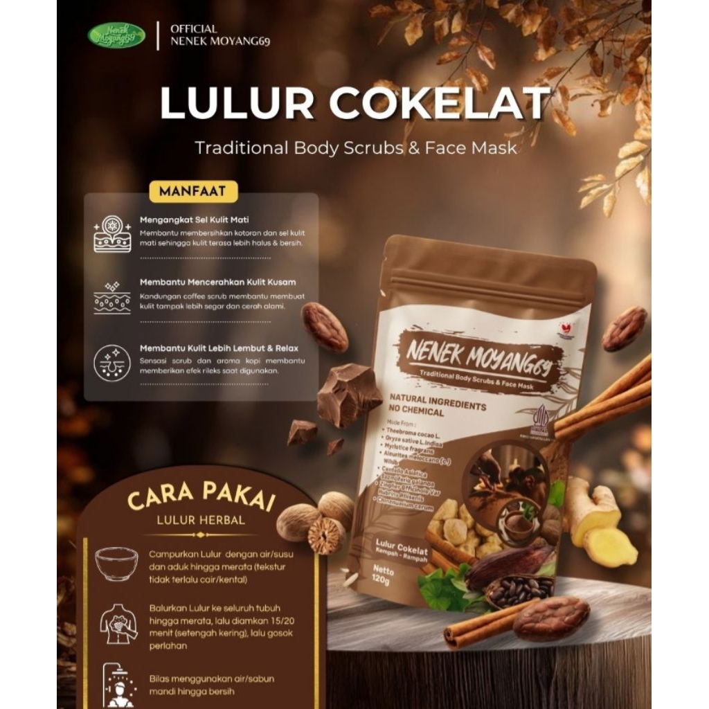 LULUR COKELAT NENEK MOYANG 69