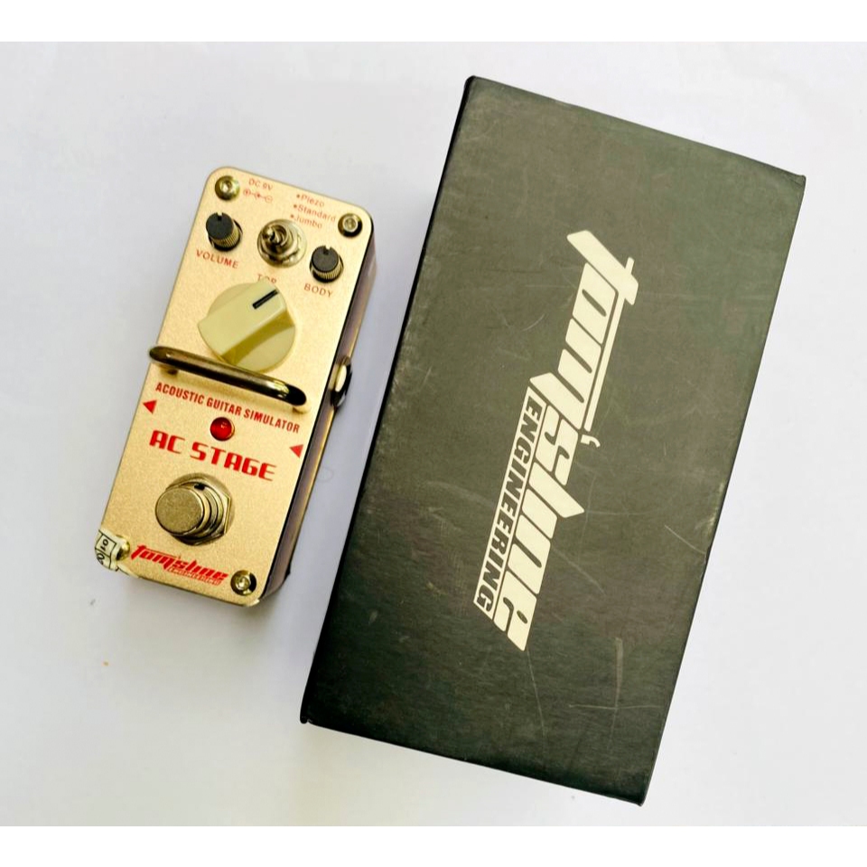 TOMSLINE AC STAGE EFEK GITAR ACOUSTIC SIMULATOR AKUSTIK AAS3 AROMA GUITAR EFFECT PEDAL