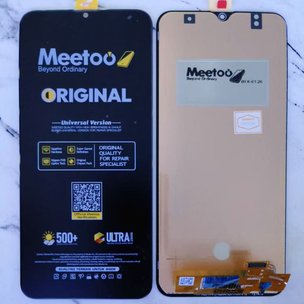 LCD TS SAMSUNG A20 ORIGINAL MEETOO