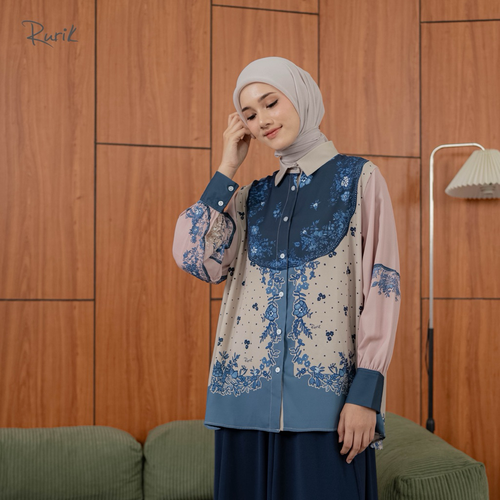 RURIK // Rafida Adalet Print Shirt by Rurik