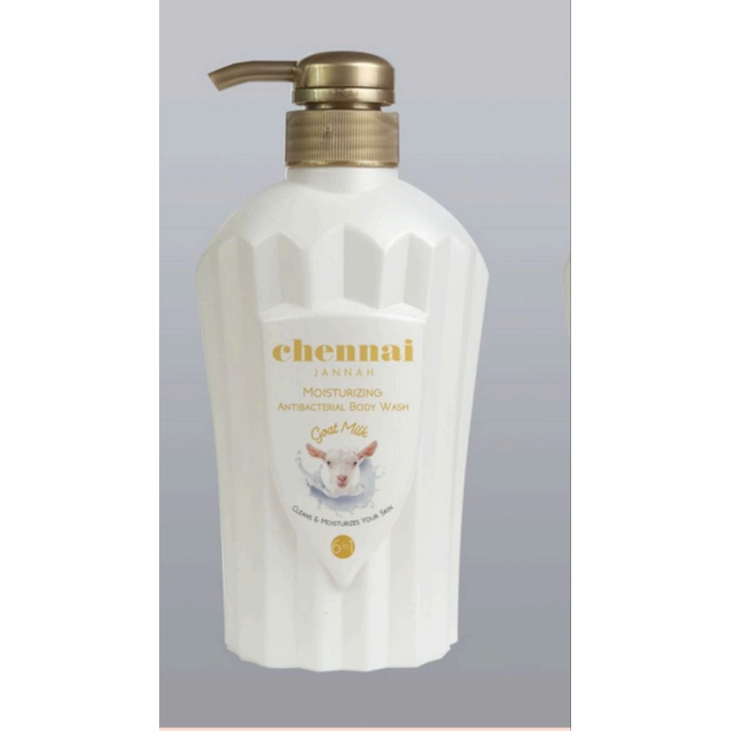 Chennai Jannah Antibacterial Body Wash 550 ml Goats Milk Botol Pump